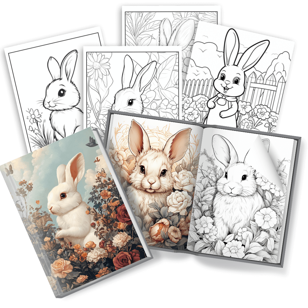 Bunny Coloring Books
